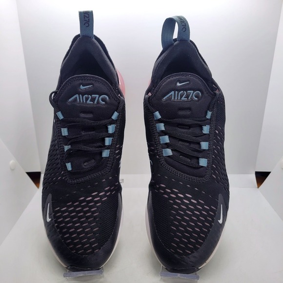 Nike Air Max 270 Sneakers Womens SZ 11 Black Pink Blue DH1080-001 Shoes - Picture 3 of 10